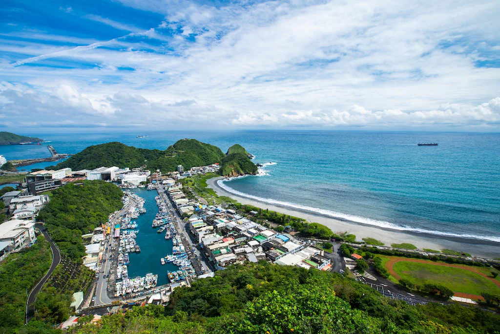 海岸全景